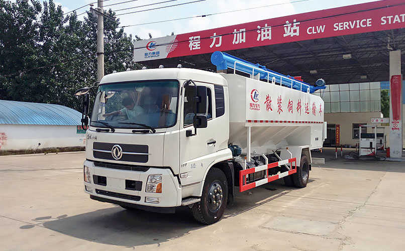 東風天錦20立方散裝飼料車